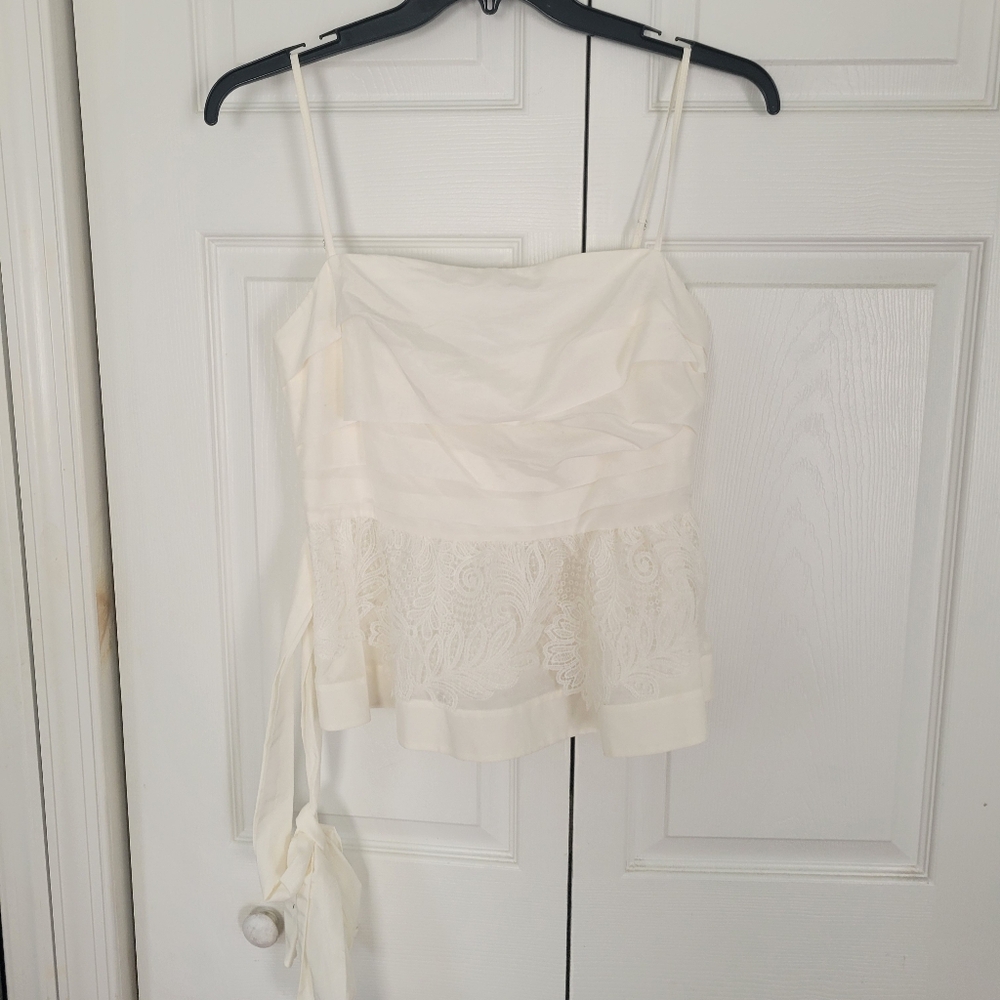 Ungaro  Saks Fifth Avenue white top